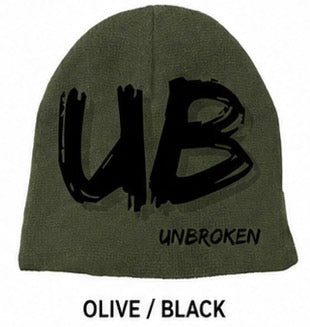 Olive/Black UB Beanie