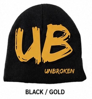 Black/Gold UB beanie
