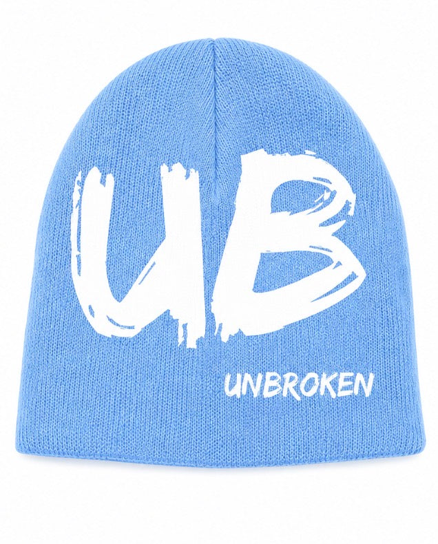 Carolina blue/white UB Beanie
